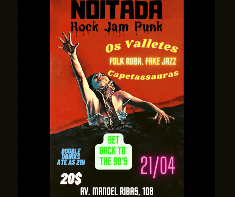 Arte da "Noitada" de sexta.